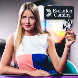 Blackjack live hos Evolution Gaming