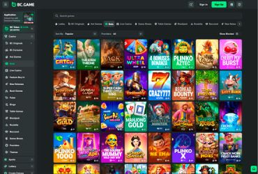 BC.Game casino spil