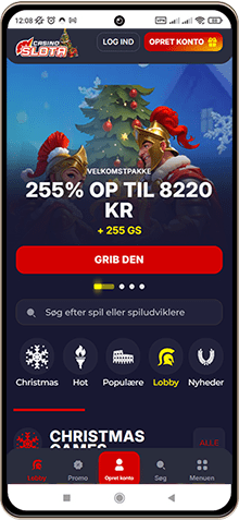 Slota Casino Site på mobilskærmen
