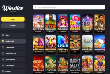 Winstler Casino - Populære spil