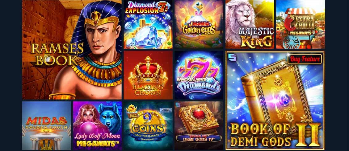 Liste over spilleautomater på Betglobal casino