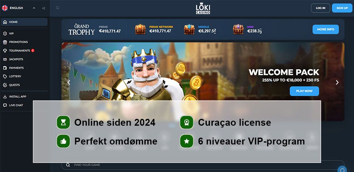 Omdømme af Loki casino point