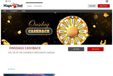 MagicRed casino - bonusser