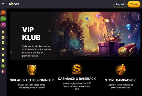 VIP program på Winhero Casino