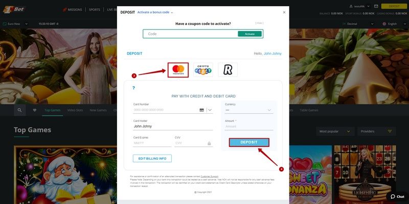 MasterCard onlineguide