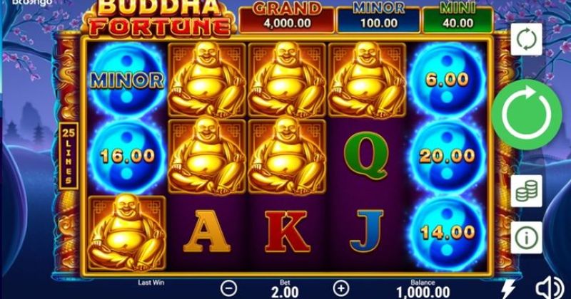 Spil gratis lige nu på Buddha Fortune: Hold and Win online slot fra Booongo | Danske Casinoer