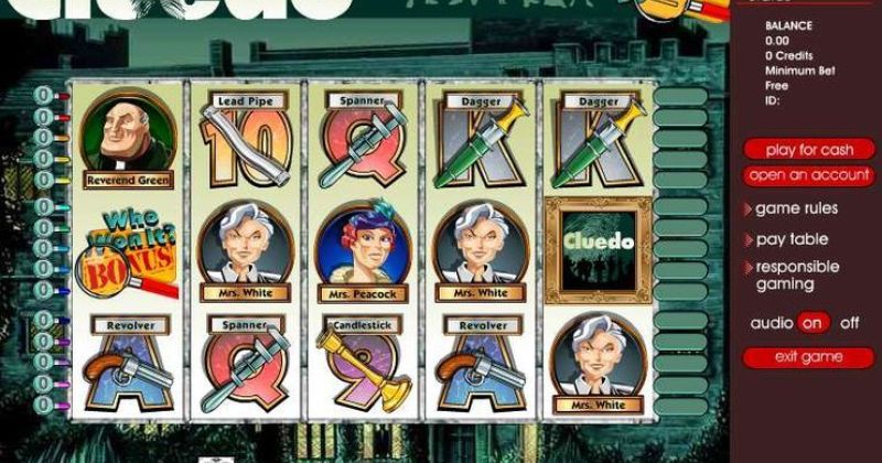 Spil gratis lige nu på Cluedo-spillemaskine online fra IGT | Danske Casinoer