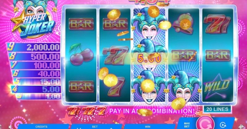 Spil gratis lige nu på Hyper Joker, spillemaskine online fra Microgaming | Danske Casinoer