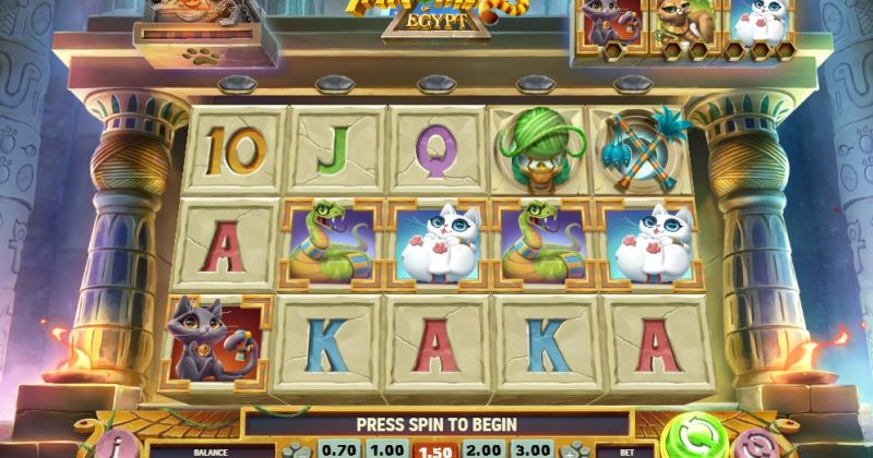 Spil gratis lige nu på Immortails of Egypt spillemaskine fra Play’n Go | Danske Casinoer