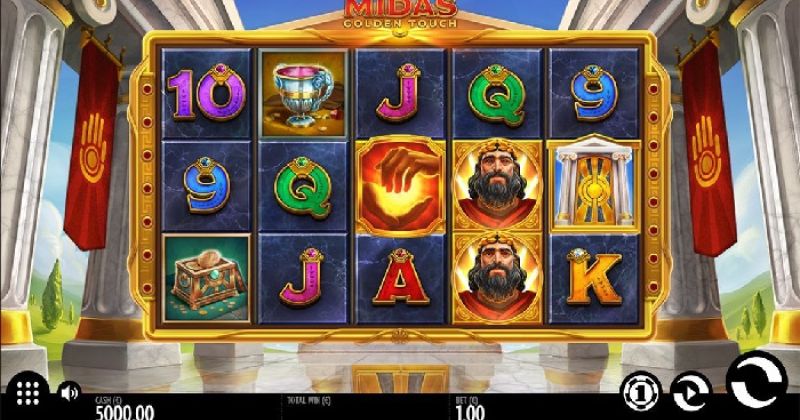 Spil gratis lige nu på Midas Golden Touch, spillemaskine online fra Thunderkick | Danske Casinoer