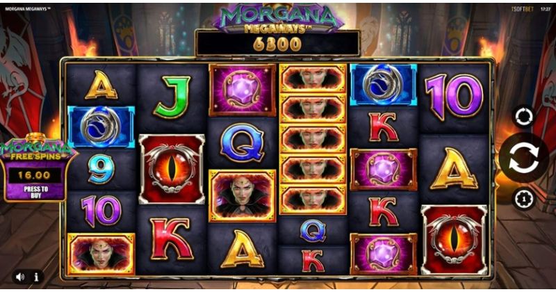 Spil gratis lige nu på Morgana Megaways spillemaskine online fra iSoftBet | Danske Casinoer