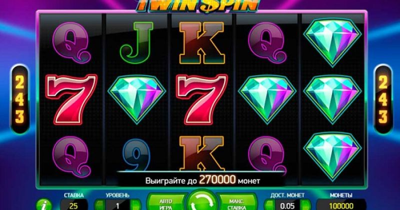 Spil gratis lige nu på Twin Spin, spillemaskine online fra NetEnt | Danske Casinoer