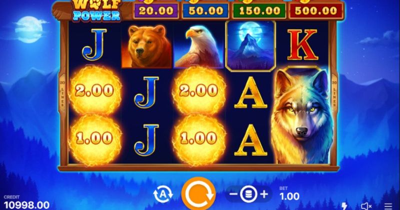 Spil gratis lige nu på Wolf Power: Hold and Win online slot fra Playson | Danske Casinoer