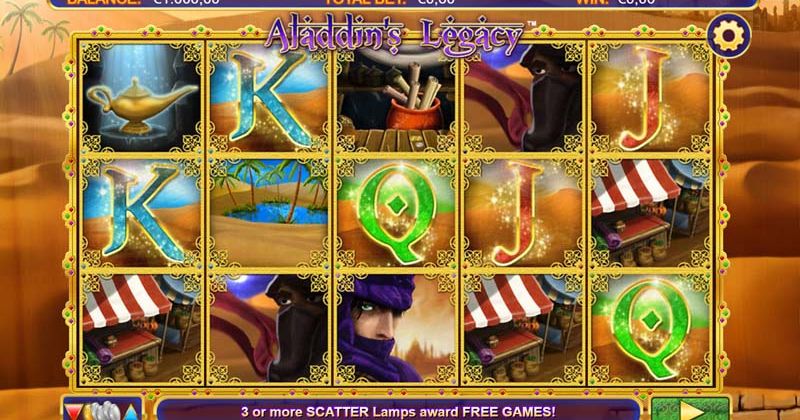 Spil gratis lige nu på Aladdin's Legacy Slot Online fra Amaya | Danske Casinoer