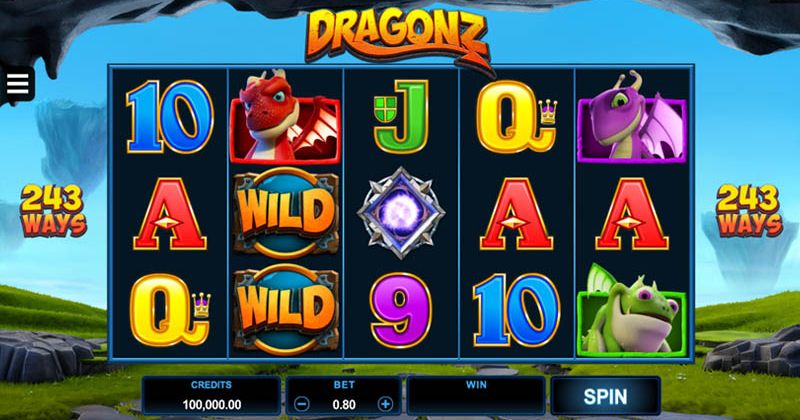 Spil gratis lige nu på Dragonz, online slot fra Microgaming | Danske Casinoer