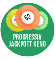 Progressiv jackpot Keno